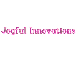 Pink Joyful Wordmark logo