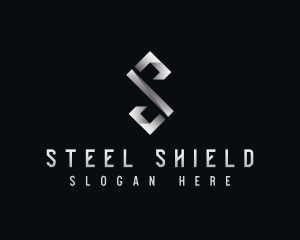 Industrial Metal Letter S logo design