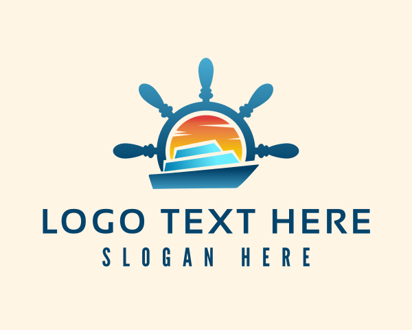 Sunset logo example 1