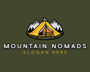 Forest Mountain Camp logo design