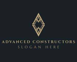 Luxury Diamond Jewelry logo design