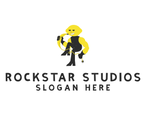 Lemon Banana Rockstar  logo