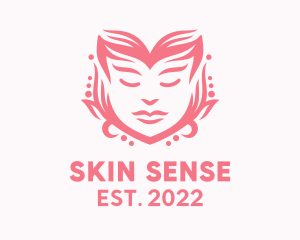 Facial Cosmetics Skin Care  logo design