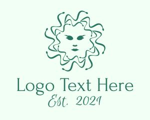 Medusa Face Mythology  logo