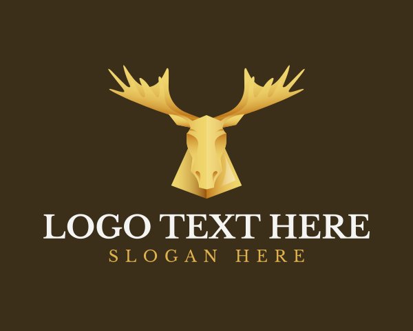 Moose logo example 1