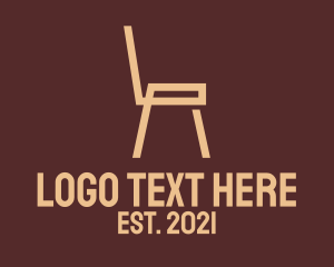 Brown Wooden Chair logo