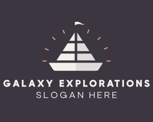 Sailing Sailboat Ship  logo design