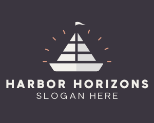 Sailing Sailboat Ship  logo