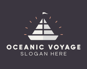 Sailing Sailboat Ship  logo