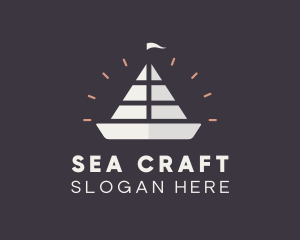 Sailing Sailboat Ship  logo