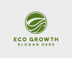 Circular Organic Growth logo design