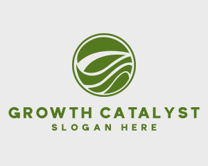 Circular Organic Growth logo design