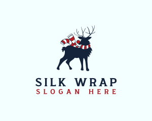 Christmas Reindeer Scarf logo
