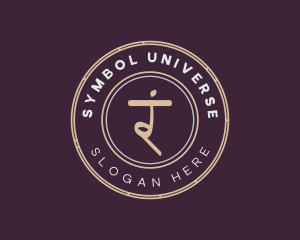 Manipura Yoga Symbol logo