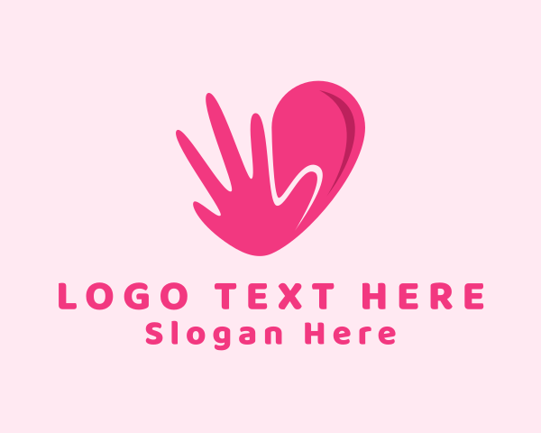 Caring logo example 2