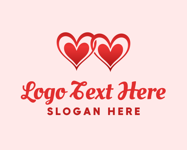 Valentine logo example 2