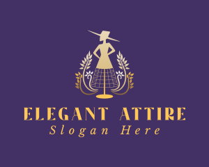 Elegant Mannequin Fashion logo design