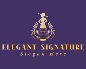 Elegant Mannequin Fashion logo design