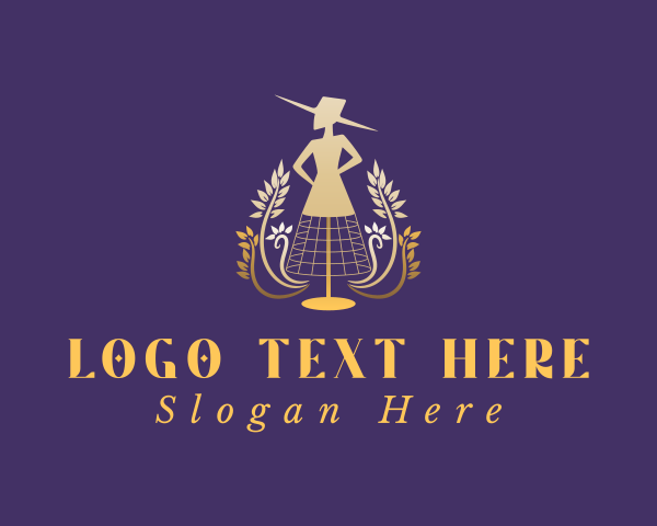 Feminine logo example 3