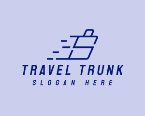  Luggage Suitcase Letter S  logo