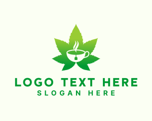 Marijuana Leaf Cafe  logo