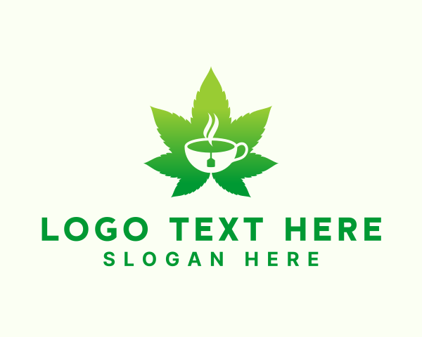 Marijuana Leaf Cafe  logo