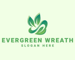 Eco Forest Leaf logo design