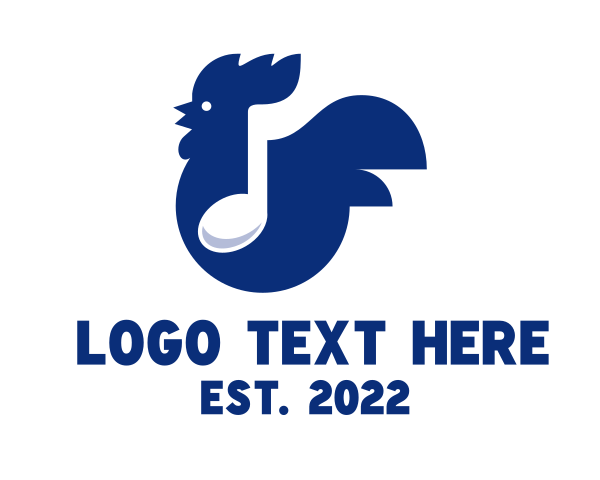 Hen logo example 4