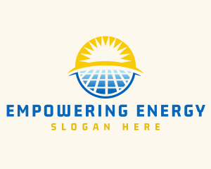 Solar Energy Sun logo design