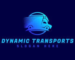 Express Truck Transportation logo design