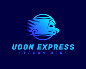 Express Truck Transportation logo design