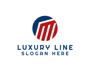 Modern Business Lines logo design