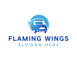 Delivery Vehicle Van logo design