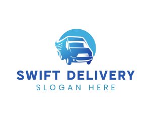 Delivery Vehicle Van logo design