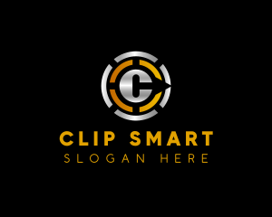 Crypto Coin Blockchain logo design