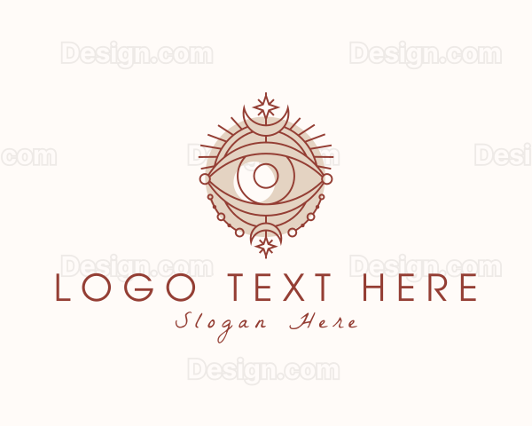 Astrological Fortune Telling Eye Logo