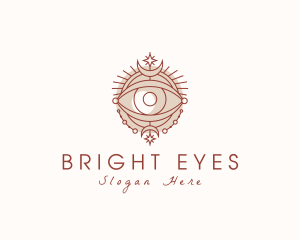 Astrological Fortune Telling Eye logo design