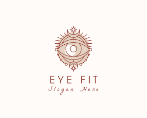 Astrological Fortune Telling Eye logo design