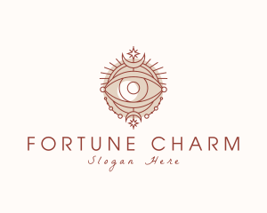 Astrological Fortune Telling Eye logo design