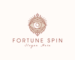 Astrological Fortune Telling Eye logo design