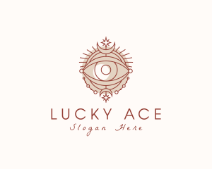 Astrological Fortune Telling Eye logo design