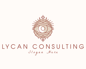 Astrological Fortune Telling Eye logo design