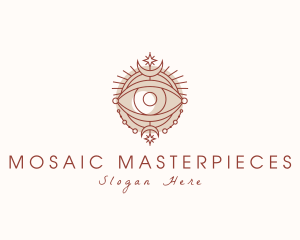 Astrological Fortune Telling Eye logo design