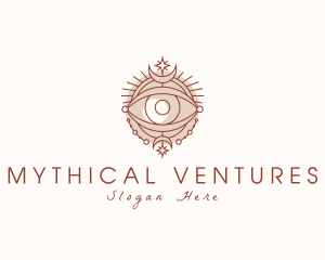 Astrological Fortune Telling Eye logo design