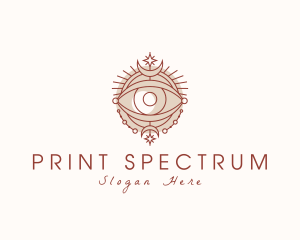 Astrological Fortune Telling Eye logo design