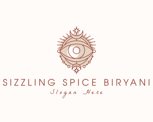 Astrological Fortune Telling Eye logo design