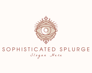 Astrological Fortune Telling Eye logo design