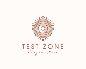 Astrological Fortune Telling Eye logo design