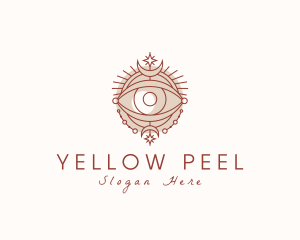 Astrological Fortune Telling Eye logo design