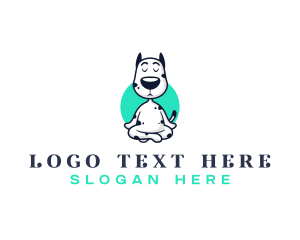 Yoga Pet Dog  logo